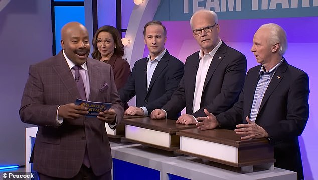 An SNL sketch framed as an episode of Family Feud mocked Harris, Tim Waltz, Doug Emhoff and Joe Biden