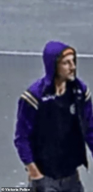 Police released images of a man they would like to speak to in connection with Truman's death.