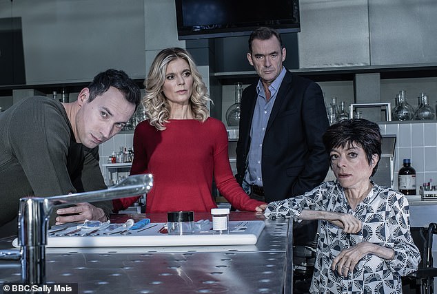 The 52-year-old actress is known for playing forensic examiner Clarissa Mullery in BBC crime drama Silent Witness (pictured).