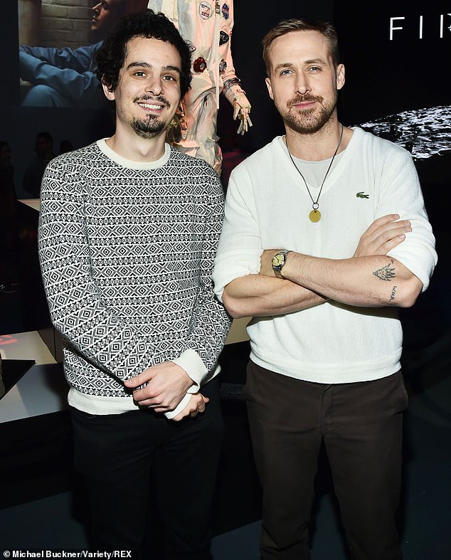 The film, about an astronaut tasked with saving the Earth, is written by Andy Weir, whose novel The Martian was a hit for Matt Damon; shown with Damien Chazelle in 2018