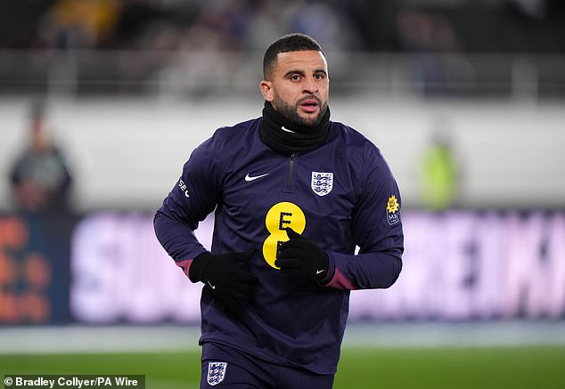 Kyle Walker appears to be on the decline. He had a couple of shaky moments at the back.