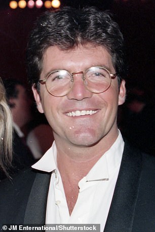 Simon photographed with his natural teeth and fresh face in 1994.