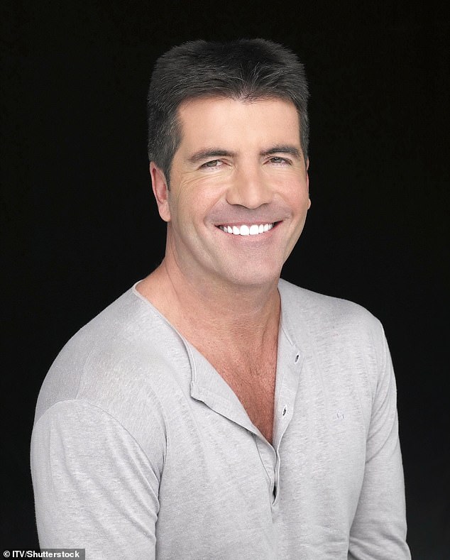 Simon's smile was renewed in Hollywood when he posed for Britain's Got Talent photos in 2006.