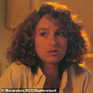 In the photo from the 1987 film.