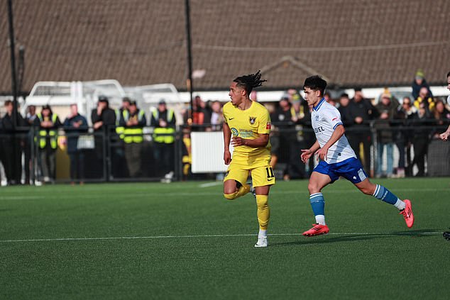 Harborough Town beat Bury in FA Cup fourth round qualifying on Saturday