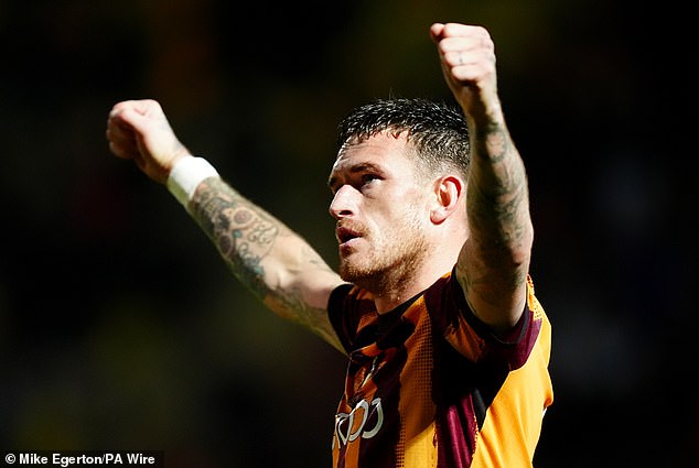 Bradford's Andy Cook is developing a knack for scoring goals against his former clubs.