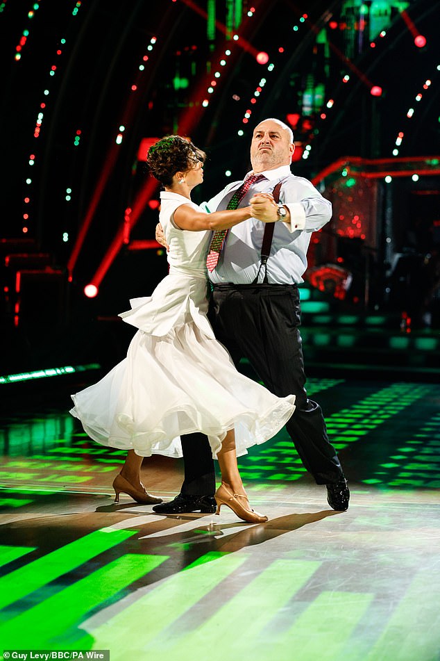 Dancing the tango to Abba's Money Money Money, the judges praised Wynne for her high-energy routine, and Anton said it was 