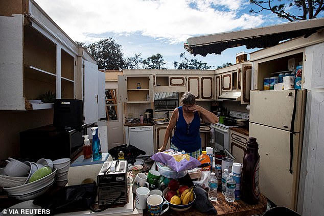 Scenes of tornado damage associated with Hurricane Milton in several communities north of Fort Myers, Florida