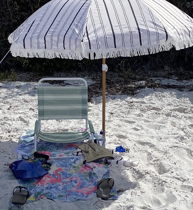 Customers are also rushing to Bunnings to buy a stylish $35 beach umbrella before summer.