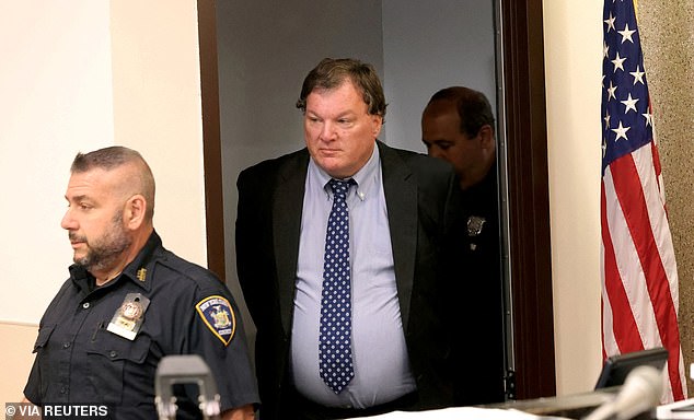 Heuerrman (pictured in court), 61, was arrested in 2023 and charged with the murder of six women, at least four of whom were sex workers before their deaths.