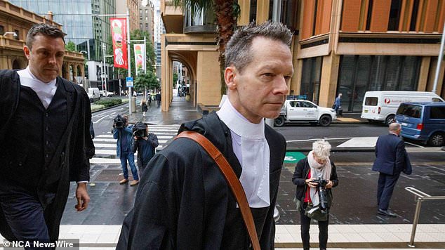 Ten's lawyer, Matt Collins. Image: NewsWire/Max Mason-Hubers