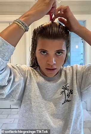 In the photo: Sofia Richie.