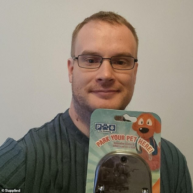 Tyson Butter, a 39-year-old married father of two who lives in Melbourne, runs Pet Parking, a company that makes dog leash wall mounts that sell for $39.95.