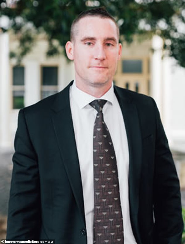 In 2016, Perth family lawyer Peter Gardner (pictured) had obtained a violence restraining order against Langshaw, but his disruptive behavior continued.