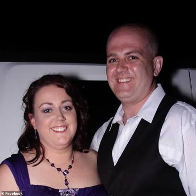 The last photo Jamie Langshaw posted with his wife was two years after the harassment began.