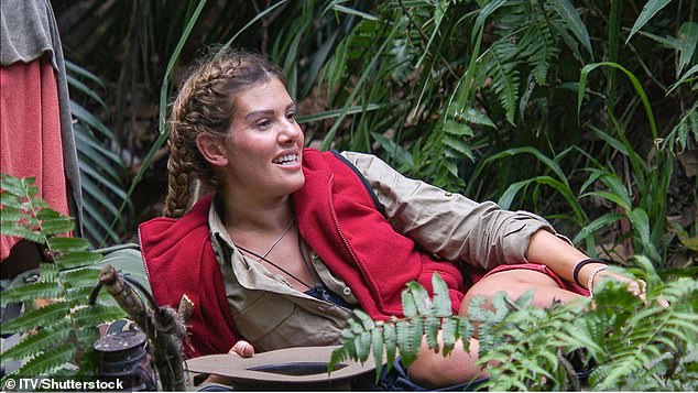 Rebekah Vardy photographed in the 2017 series of I'm a Celebrity... Get Me Out of Here