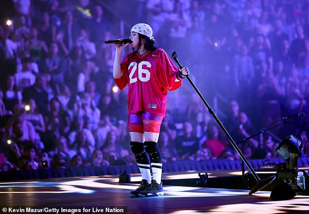 Meanwhile, Billie is in the middle of her first tour without her older brother by her side and will next bring her 83-date Hit Me Hard and Soft: The Tour to PPG Paints Arena in Pittsburgh, PA on Sunday night (pictured ). September 29)