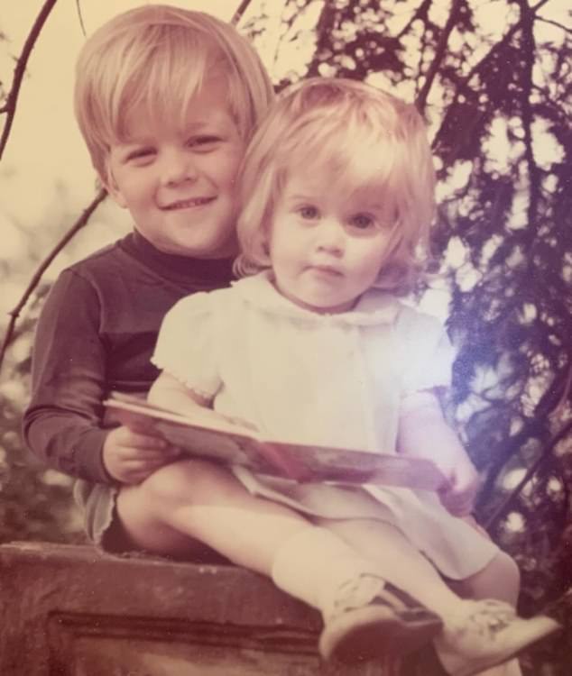 On Sunday, the Hollywood star shared a photo from his childhood while wishing his older brother a happy birthday. Who is she?