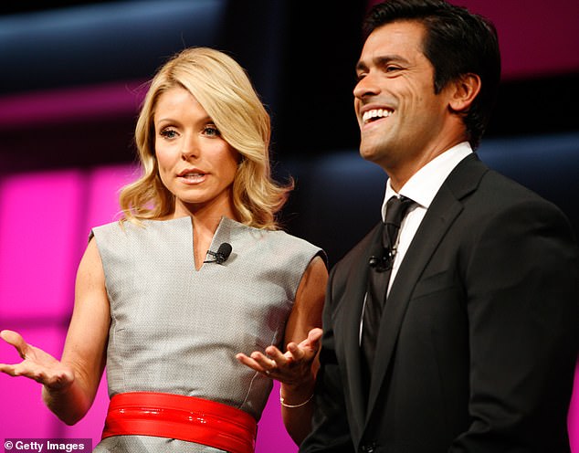 They now work together as co-hosts of the morning talk show LIVE with Kelly and Mark.