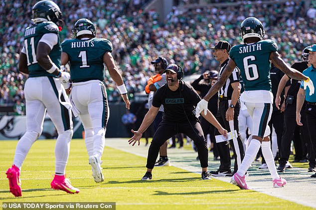 The Eagles managed to beat the Browns 20-16 thanks to DeVonta Smith's late touchdown