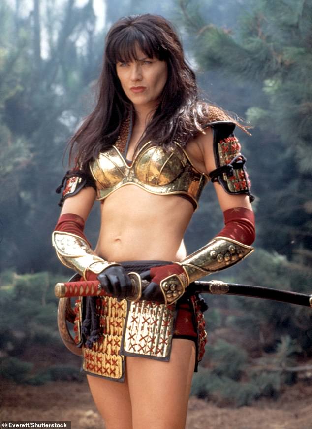 The New Zealand-born actress looked worlds away from Xena: Warrior Princess, which aired from 1995 to 2001, as she ditched the character's striking dark tresses.