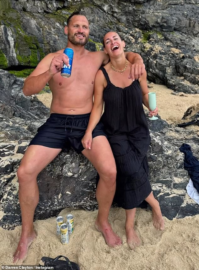 The daughter of Scottish golf legend Bernard Gallacher met Darren, 38, last year and revealed he often looks after her when she is overworked.