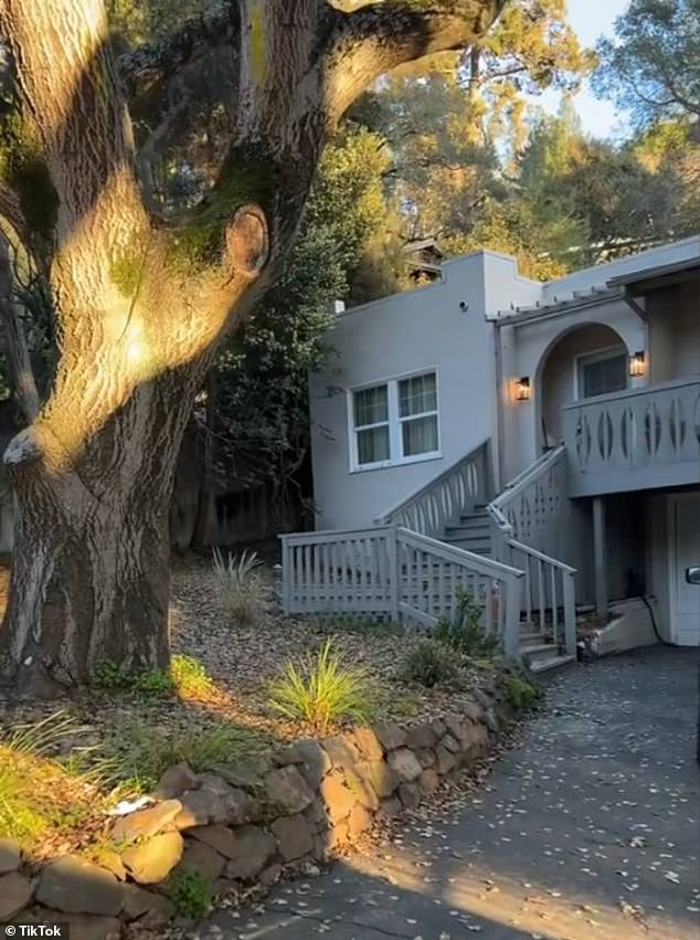 Despite it being an older house, Livingston revealed that the problems are mainly due to the rodents and insects that have moved in with them (pictured: the couple's house).