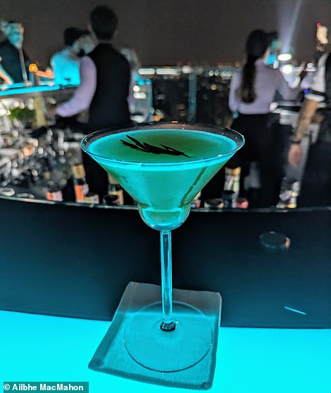 Above is the 'Hangovertini', which sells for a hefty 1,500 THB (£33/$41).