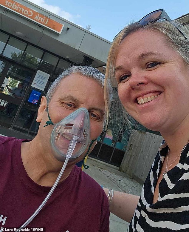 On May 8, after consulting private and NHS doctors, Mr Reynolds was diagnosed with pulmonary fibrosis, which affects 70,000 people living in the UK.