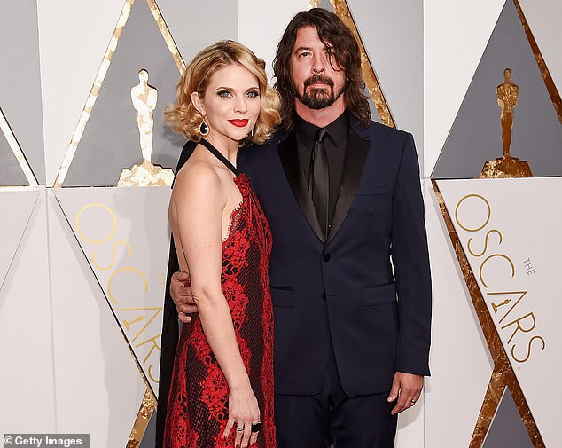 The sighting follows news that his band is expected to go on hiatus, with Grohl reportedly taking the time to rebuild trust within his family in the wake of the scandal; (Jordyn Blum and Grohl in 2016)