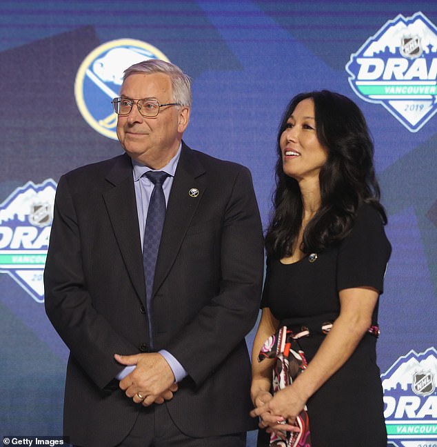 Terry and Kim Pegula, parents of tennis star Jess Pegula, won the bid with a bid of $1.4 billion.