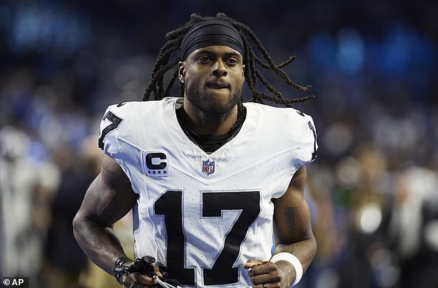 The 31-year-old wide receiver requested a trade from the Las Vegas Raiders earlier this month.