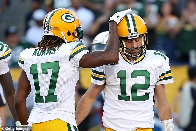 Adams formed a close relationship on and off the field with Rodgers in Green Bay.