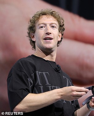 In the photo: Mark Zuckerberg of Meta.