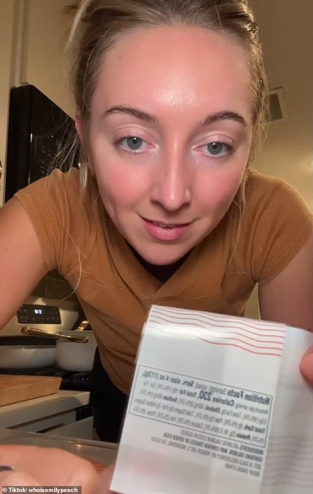 In a now-viral video, which has so far been viewed more than 918,000 times, Emily questioned why the United States had a large amount of unnecessary additives in its food.