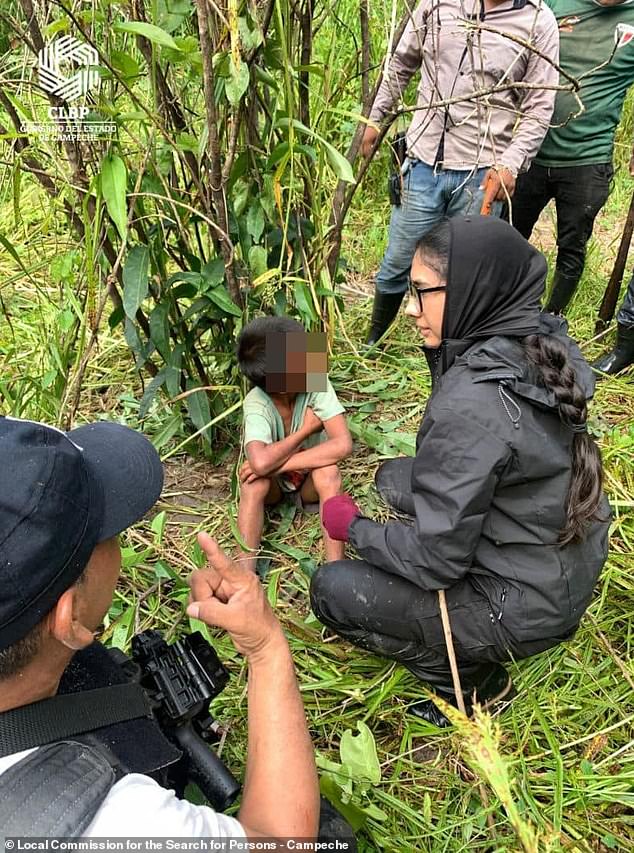 Acosta spent six days lost in an area of ​​the jungle where snakes and crocodiles are often seen