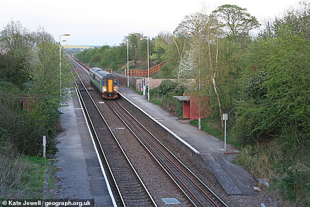 Elton and Orston station, pictured above, in Nottinghamshire, is the second least-used railway station in Britain, with just 56 annual visitors.