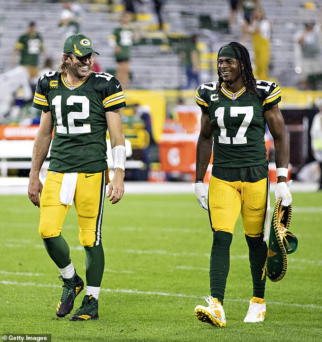 They combined for 7,517 yards and 68 touchdowns in eight seasons together in Green Bay.