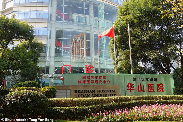 Chinese citizens are optimistic that she can recover because she has opened her eyes and want to repatriate her to Huashan Hospital in Shanghai for specialist treatment (pictured).