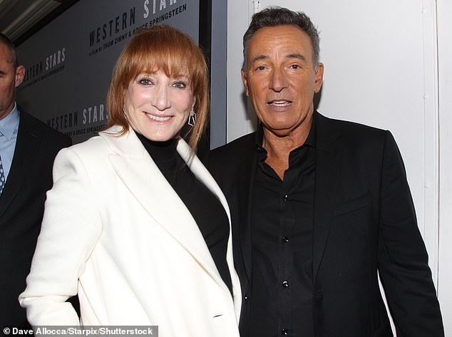 When Patti was diagnosed with a form of blood cancer called multiple myeloma in 2018 and stopped touring while dealing with the health crisis privately; Patti and Bruce seen in October 2019