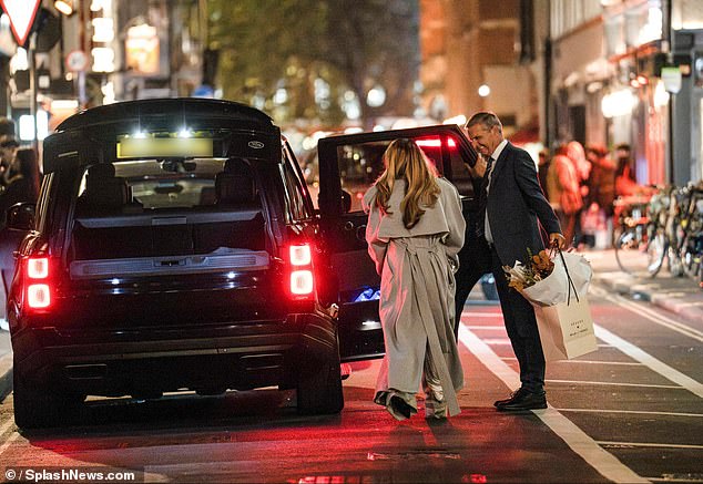 Stormzy and Victoria tried to stay low-key, walking to and from their chauffeur-driven vehicle separately.