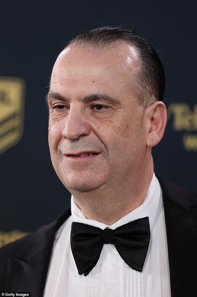 Football supremo Peter V'landys (pictured) had a simple answer when asked by Daily Mail Australia what he would do if the Penrith star tried to leave: 