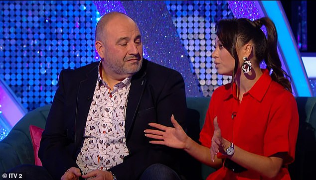 The appearance comes hours after the couple made an emotional appearance on Strictly spin-off show It Takes Two.