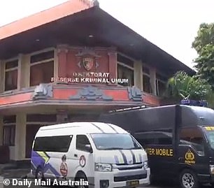 Inside the Bali Criminal Investigation Directorate building, Nitha is detained as are Australian couple Michael and Lynley Le Grand.