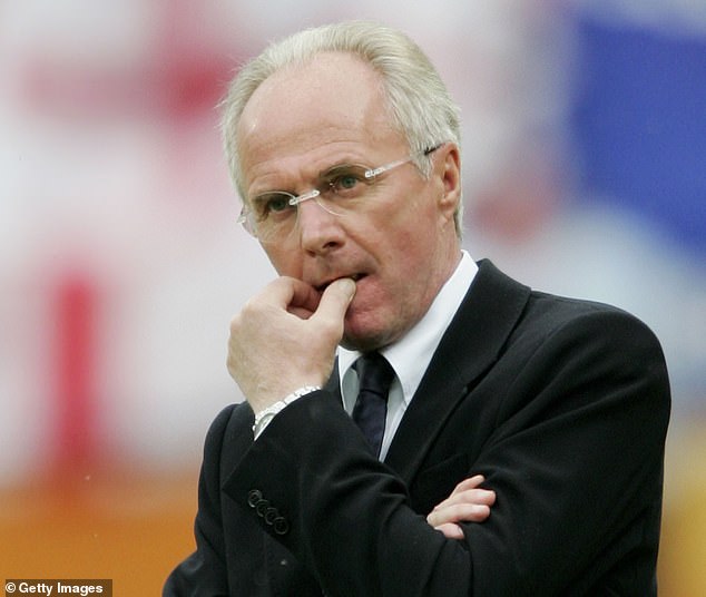 Sven-Goran Eriksson was England's first foreign manager, but he failed to lead the team to glory.