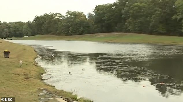 After dive teams conducted a second search in a nearby pond, they discovered the young man's body floating where he was pronounced dead at the scene.