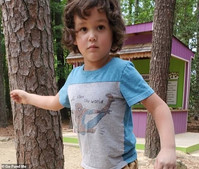 Miles was last seen on home security footage wearing only a red T-shirt as he jumped in the front yard and walked away from his home.