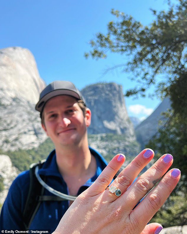 In June 2023, the Young Sheldon star announced her engagement to Anthony on Instagram.