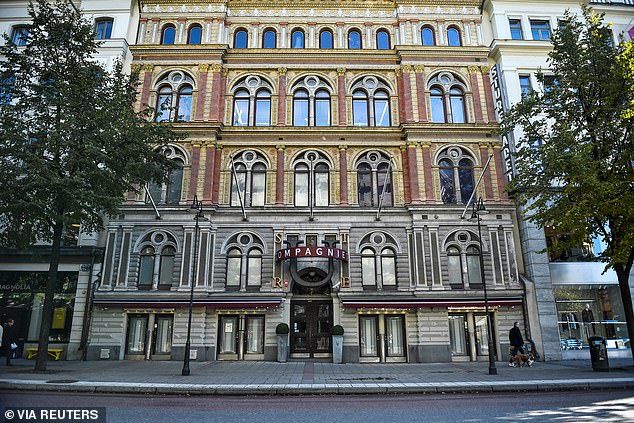 The V is located on the second floor of Sturecompagniet, Stockholm's largest and most prestigious nightclub, according to the Visit Stockholm website.