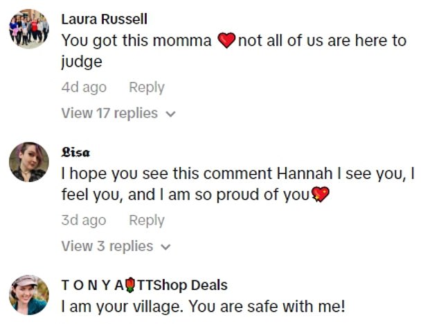 Viewers flocked to the comments section and shared their thoughts on her clip, and they were divided over the practice.